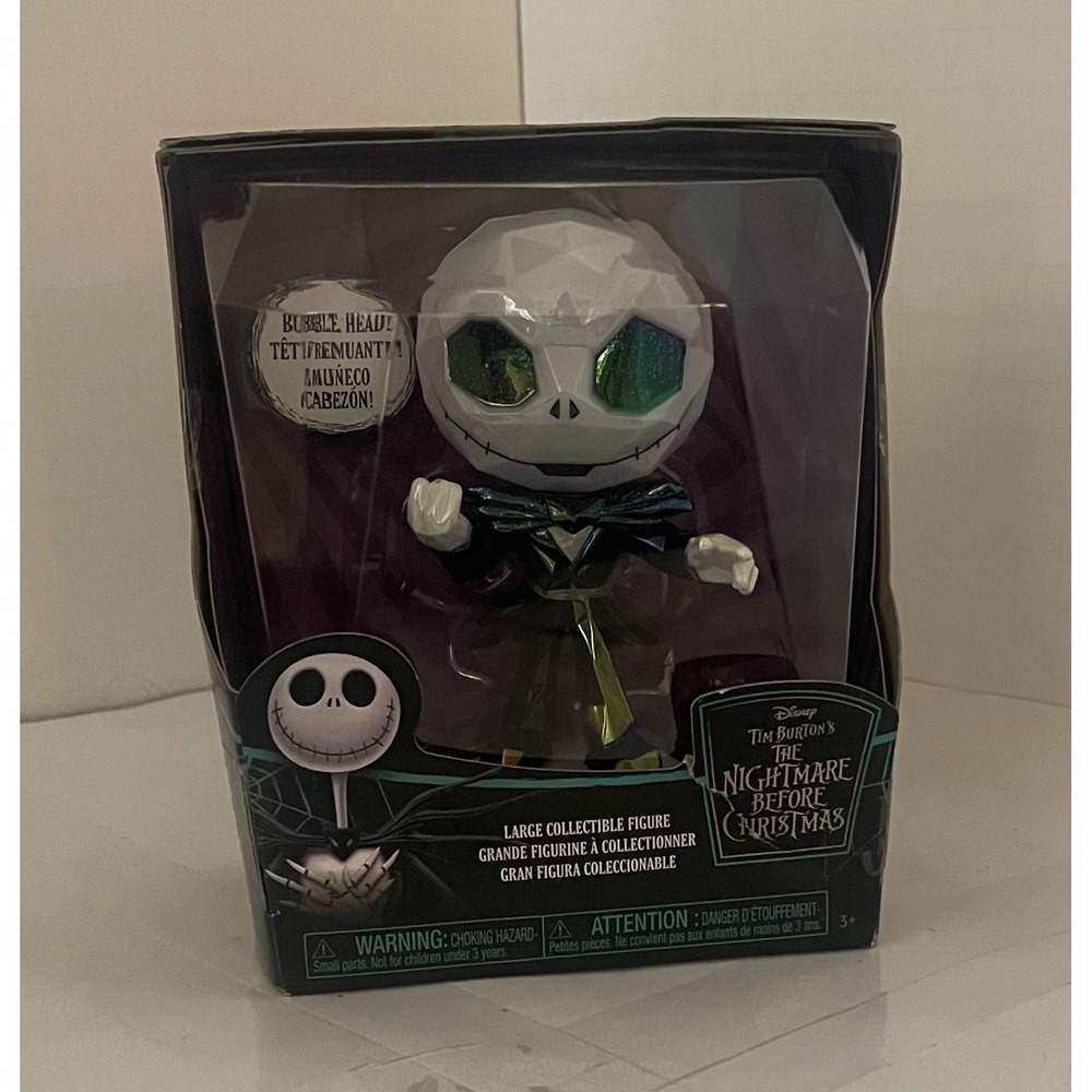 The Nightmare Before Christmas Large Collectible Jack Skeleton Bobble Head!